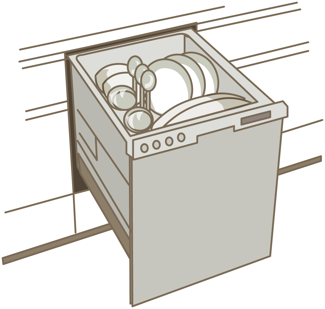 builtin-dishwasher