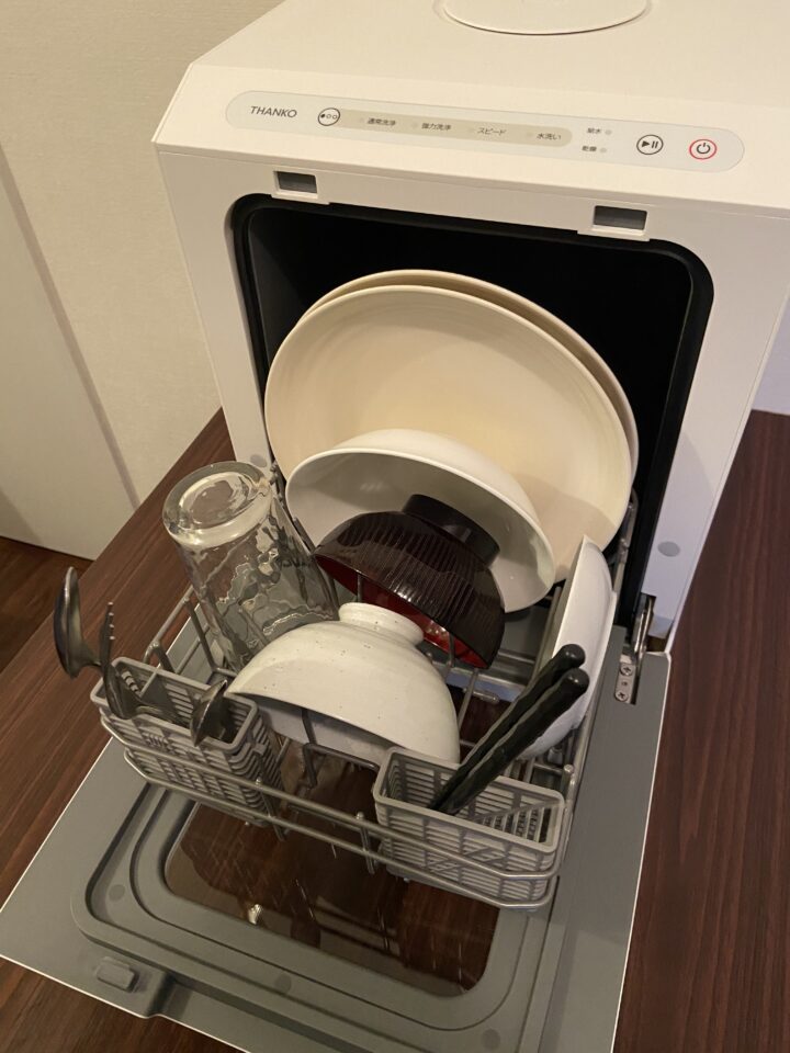 一人用食洗機「ラクアmini」レビュー！2万円台の超高コスパだけど注意