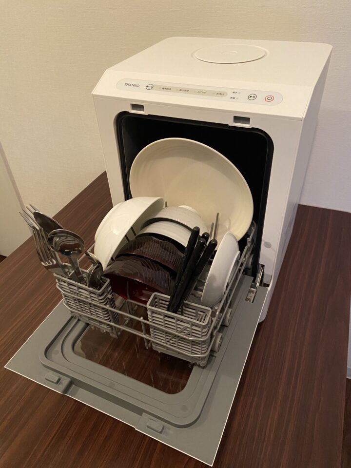 一人用食洗機「ラクアmini」レビュー！2万円台の超高コスパだけど注意 